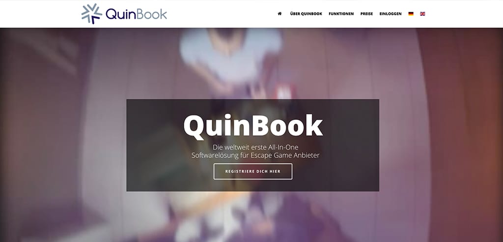 Online Buchungssysteme für Escape Rooms: Quinbook